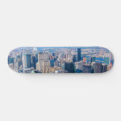 Skyline-Foto-Gebäude von New York City Skateboard (Horizontal)