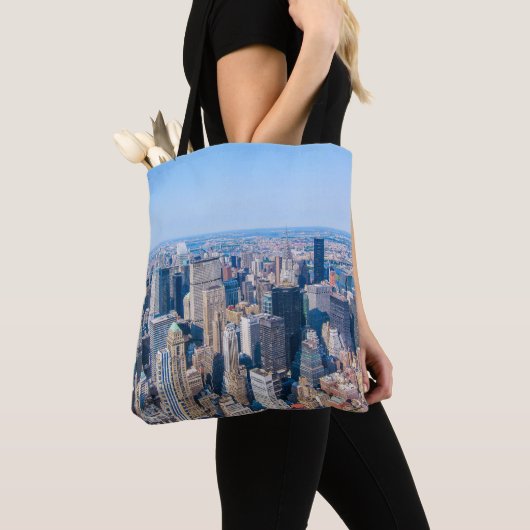 Skyline-Foto-Gebäude von New York City Tasche (Von Nahem)
