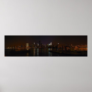 Skyline-Foto-Plakat in New York Poster