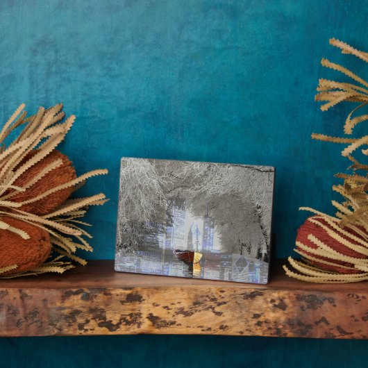 Skyline Fotoplatte (Seite)