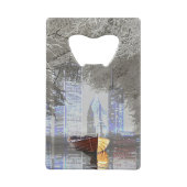 Skyline Geldkarten Flaschenöffner (Rückseite)