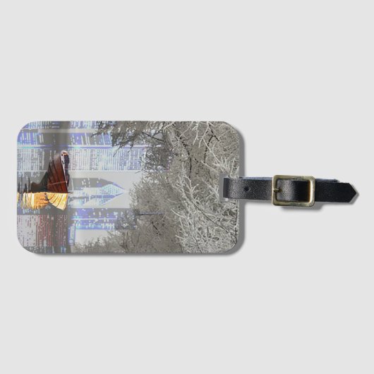 Skyline Gepäckanhänger (Vorderseite (Horizontal))
