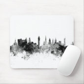 Skyline Glasgows Schottland Mousepad (Mit Mouse)