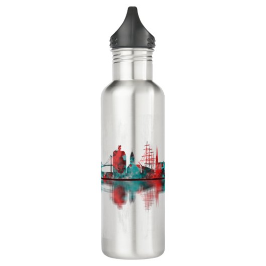 Skyline Göteborg Edelstahlflasche (Links)