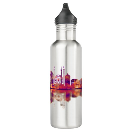 Skyline Göteborg Edelstahlflasche (Rechts)