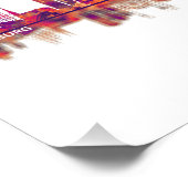 Skyline Göteborg Fotodruck (Ecke)