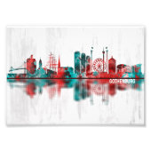Skyline Göteborg Fotodruck (Vorne)