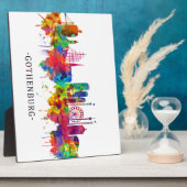 Skyline Göteborg Fotoplatte (Seite)