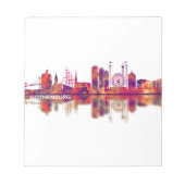 Skyline Göteborg Notizblock (Vorderseite)