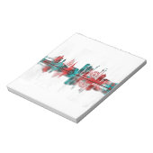 Skyline Göteborg Notizblock (Rotiert)