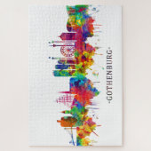 Skyline Göteborg Puzzle (Vertikal)