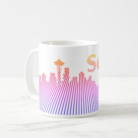 Skyline-Grafik Kaffeetasse (Vorderseite Links)