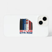 Skyline GT-R Bathurst Livery A iPhone Hülle (Rückseite (Horizontal))