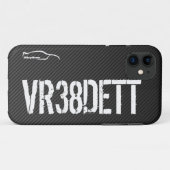 Skyline GT-r Motor-Code Case-Mate iPhone Hülle (Rückseite (Horizontal))