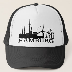 Skyline Hamburg Truckerkappe