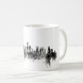 Skyline Houstons Texas Kaffeetasse (VorderseiteRechts)