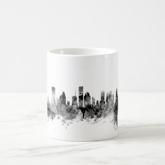 Skyline Houstons Texas Kaffeetasse (Mittel)