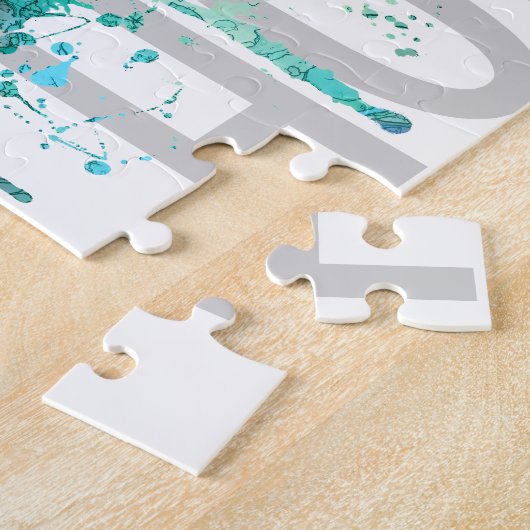 Skyline Houstons, Texas - SG-Dschungel Puzzle (Seite)