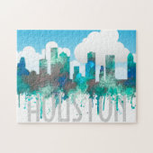 Skyline Houstons, Texas - SG-Dschungel Puzzle (Horizontal)