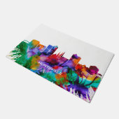 Skyline Huntsville Fußmatte (Schrägansicht)