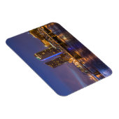 Skyline in der Abenddämmerung, am Grand River Magnet (Rechte Seite)