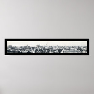 Skyline-Jacksonville Florida-Foto 1910 Poster