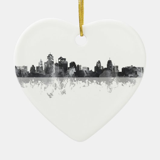 SKYLINE KANSAS CITY, MISSOURI KERAMIK ORNAMENT (Vorne)