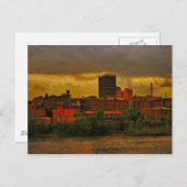 Skyline-Kopie von Lynchburg Postkarte (Vorne/Hinten)