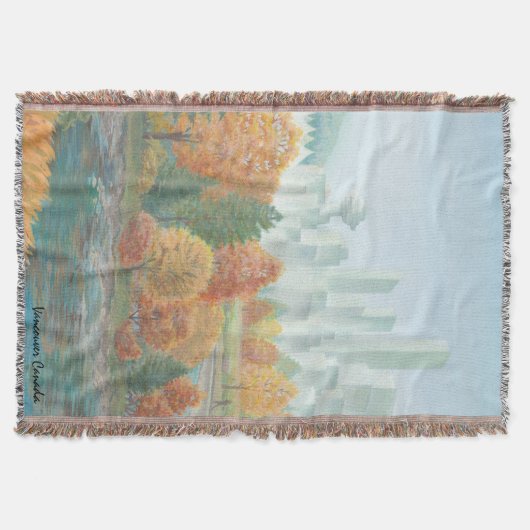 Skyline-Kunst-Andenken Vancouvers umfassende Decke (Vorderseite)