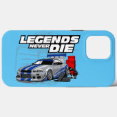 SKYLINE LEGENDS DIE NIE! Case-Mate iPhone HÜLLE (Rückseite (Horizontal))