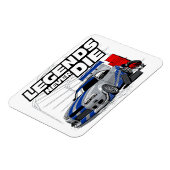 SKYLINE LEGENDS DIE NIE! MAGNET (Linke Seite)