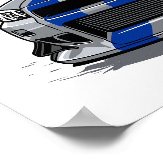 SKYLINE LEGENDS DIE NIE! POSTER (Ecke)