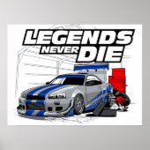 SKYLINE LEGENDS DIE NIE! POSTER (Vorne)