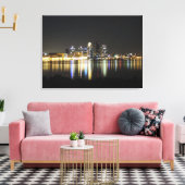 Skyline-Leinwand Louisville Leinwanddruck (Insitu (Wohnzimmer))