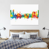 Skyline Leinwanddruck (Insitu (Schlafzimmer))