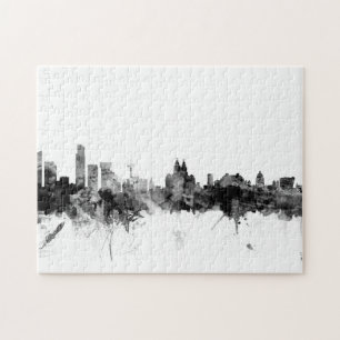 Skyline Liverpools England Puzzle
