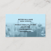 Skyline-Logo Visitenkarte (Rückseite)