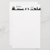 Skyline London Briefpapier (Vorne/Hinten)