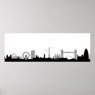 Skyline London Poster