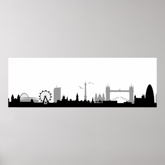 Skyline London Poster (Vorne)