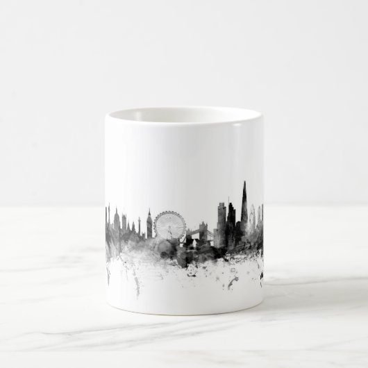 Skyline Londons England Kaffeetasse (Mittel)