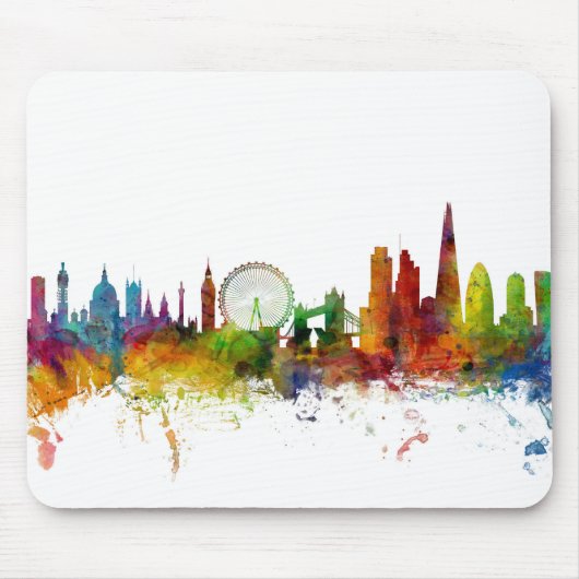Skyline Londons England Mousepad (Vorne)