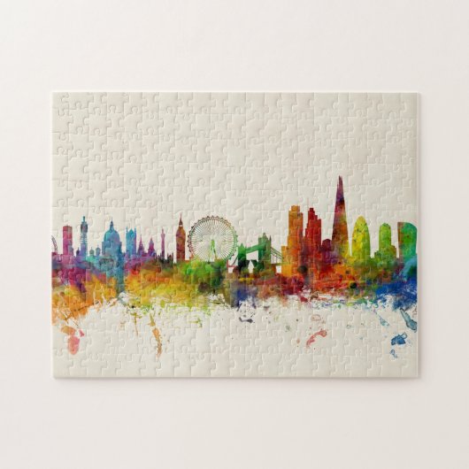 Skyline Londons England Puzzle (Horizontal)