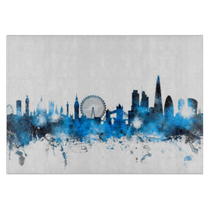 Skyline Londons England Schneidebrett