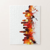 Skyline Los Angeless Kalifornien Puzzle (Vertikal)