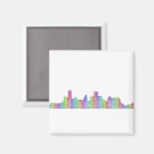 Skyline Magnet (Vorderseite/Rückseite)