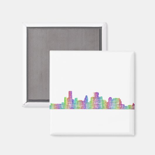 Skyline Magnet (Vorderseite/Rückseite)