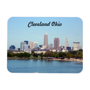Skyline-Magnet Clevelands, Ohio See Magnet