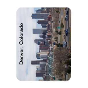 Skyline-Magnet Denvers, Colorado Magnet