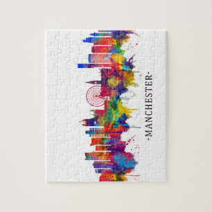 Skyline Manchester England Puzzle